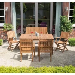 Siena Garden Falun Klappstuhl Beige 57x46x88 Cm FSC® -Vitavia Verkäufe 316764 120551 10