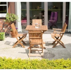 Siena Garden Falun Klappstuhl Beige 57x46x88 Cm FSC® -Vitavia Verkäufe 316764 120551 11