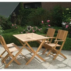 Siena Garden Falun Klappstuhl Beige 57x46x88 Cm FSC® -Vitavia Verkäufe 316764 120551 9