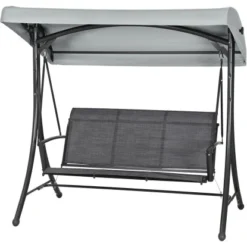 Siena Garden Livorno Schaukel Anthrazit 191x122x179 Cm