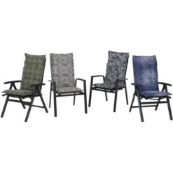 Siena Garden Xora Auflage Zu Sessel Bambus Grau Ca. 120x48x8 Cm -Vitavia Verkäufe 317875 L53571 3