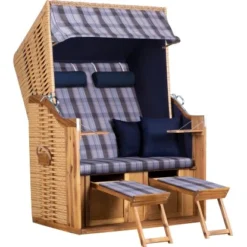 Trendy By Devries Strandkorb Trend 10+ Dessin 745 Natur Akazie FSC®