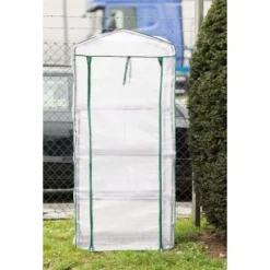Gartenfreude Gewächshaus Mit 4 Regalböden 69 Cm X 49 Cm X 160 Cm Weiß 10 Gartenfreude Gewächshaus Mit 4 Regalböden 69 Cm X 49 Cm X 160 Cm Weiß -Vitavia Verkäufe 320922 4655 3