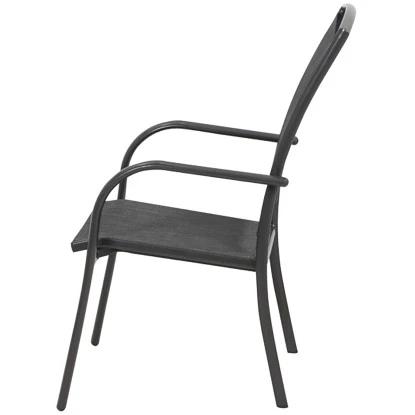 Siena Garden Dining-Set Livorno 5-teilig 4 X Stapelsessel 1 X Klapptisch 8 Siena Garden Dining-Set Livorno 5-teilig 4 X Stapelsessel 1 X Klapptisch – Bild 8