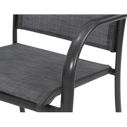 Siena Garden Dining-Set Livorno 5-teilig 4 X Stapelsessel 1 X Klapptisch 12 Siena Garden Dining-Set Livorno 5-teilig 4 X Stapelsessel 1 X Klapptisch – Bild 12