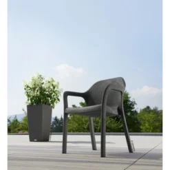 Lechuza Essstuhl Granit 84 X 58 X 57 Cm (HxBxL) -Vitavia Verkäufe 339816 4186 8