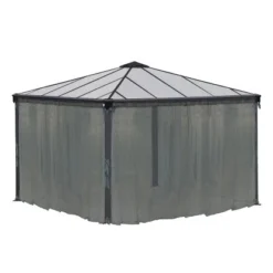 Palram - CanopiaInsektenschutznetz Für 3 - 4m Pavillons Anthrazit -Vitavia Verkäufe 3565892 4