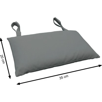 Indoba® 2 X Kopfkissen Premium 95°C Vollwaschbar Grau 20x35 Cm 5 Indoba® 2 X Kopfkissen Premium 95°C Vollwaschbar Grau 20x35 Cm – Bild 5