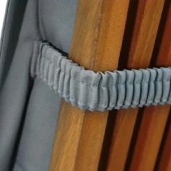 Indoba® Sitzauflage Niederlehner Premium 95°C Vollwaschbar Grau 100x50 Cm -Vitavia Verkäufe 356788 11001300 03