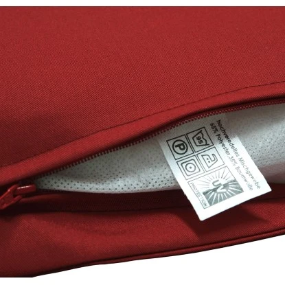 Indoba® 2 X Sitzauflage Niederlehner Premium95°C Vollwaschbar Rot 100x50 Cm 4 Indoba® 2 X Sitzauflage Niederlehner Premium95°C Vollwaschbar Rot 100x50 Cm – Bild 4