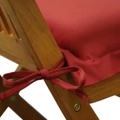 Indoba® 6 X Sitzkissen Premium 95°C Vollwaschbar Rot 50x50 Cm -Vitavia Verkäufe 356915 11001300 03