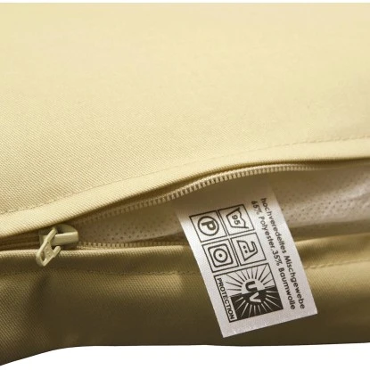 Indoba® 2 X Sitzauflage Niederlehner Premium95°C Vollwaschbar Beige 100x50 Cm 4 Indoba® 2 X Sitzauflage Niederlehner Premium95°C Vollwaschbar Beige 100x50 Cm – Bild 4