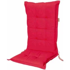 Madison Auflage Panama Rot Für Niedriglehner Ca. 105 Cm X 50 Cm X 8 Cm