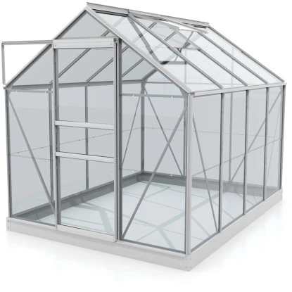 Vitavia Gewächshaus Venus 5000 ESG 3 Mm - Alu Vorzugsset 2 Vitavia Gewächshaus Venus 5000 ESG 3 Mm - Alu Vorzugsset – Bild 2