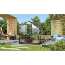 Vitavia Gewächshaus Venus 5000 ESG 3 Mm - Schwarz Vorzugsset