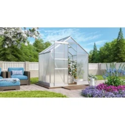 Vitavia Gewächshaus Apollo 2500 HKP 4 Mm - Alu Vorzugsset