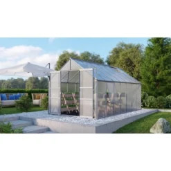 Vitavia Gewächshaus Meridian 2 - 11500 HKP 4 Mm - Alu Vorzugsset