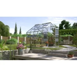 Vitavia Gewächshaus Jupiter 6700 ESG 3 Mm - Alu Vorzugsset