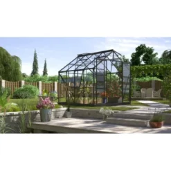 Vitavia Gewächshaus Jupiter 6700 ESG 3 Mm - Schwarz Vorzugsset