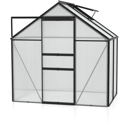 Vitavia Gewächshaus Comet 2500 HKP 4 Mm - Schwarz Vorzugsset 2 Vitavia Gewächshaus Comet 2500 HKP 4 Mm - Schwarz Vorzugsset – Bild 2