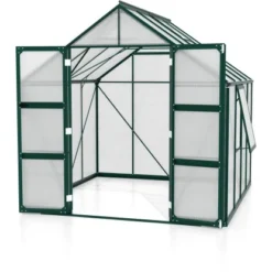 Vitavia Gewächshaus Olymp 6700 HKP 6 Mm - Smaragd Vorzugsset