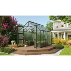 Vitavia Gewächshaus Olymp 8300 HKP 6 Mm - Smaragd Vorzugsset