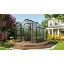 Vitavia Gewächshaus Olymp 8300 HKP 6 Mm - Schwarz Vorzugsset