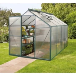 Vitavia Gewächshaus Triton 5000 HKP 6 Mm - Smaragd - Vorzugsset