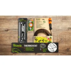 Vitavia Gewächshaus Triton 6200 HKP 4 Mm - Smaragd -Vorzugsset -Vitavia Verkäufe 4005717254346 2298 08