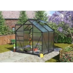 Vitavia Gewächshaus Calypso 3000 HKP 4 Mm - Schwarz Vorzugsset