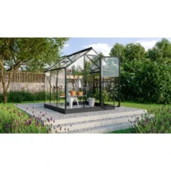 Vitavia Gewächshaus Triton 3800 ESG 3 Mm - Schwarz Vorzugsset