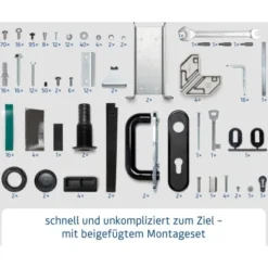 Ecostar Gerätehaus Trend Mit Pultdach Typ 1 RAL3004 Purpurrot Einzeltür -Vitavia Verkäufe 4005954382949 4860 100