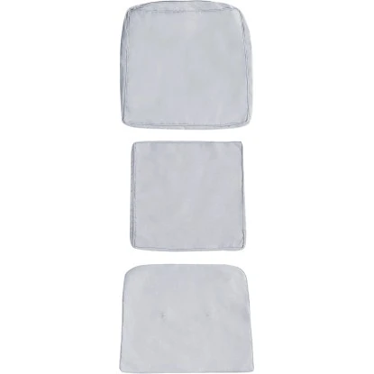 (Ersatz-)Kissenhüllen-Set Für Vermont Sofa-Diningset Grau 3-teilig 1 (Ersatz-)Kissenhüllen-Set Für Vermont Sofa-Diningset Grau 3-teilig