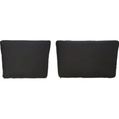 (Ersatz)-Eckrückenkissen Für Piegan Eck-Dining-Set Schwarz