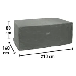 Schutzhülle Für Tisch Mit Stühlen 210 Cm X 160 Cm X 80 Cm, Mit Kordelzug -Vitavia Verkäufe 4007871162413 VM01 221018