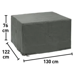 Schutzhülle Für Loungemöbel 130 Cm X 122 Cm X 76 Cm, Mit Reißverschlüssen -Vitavia Verkäufe 4007871162451 VM01 221018