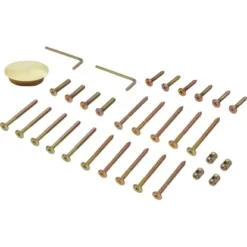 Beschläge-Set Für Gartentisch Chelsea FSC®-Holz Oval Natur 130 Cm X 90 Cm