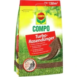 Compo Turbo-Rasendünger 5 Kg Für Einen Robusten Rasen