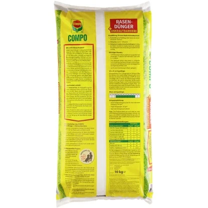 Compo Rasendünger + Unkrautbarriere 10 Kg 2 Compo Rasendünger + Unkrautbarriere 10 Kg – Bild 2