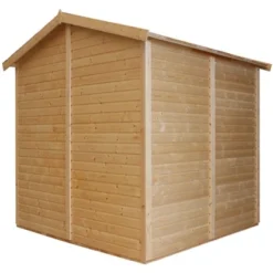 Timbela Gartenhaus Holz M351FB+H351FBBROWN 4 M² Dachziegel Braun Mit Boden -Vitavia Verkäufe 400 M351FBH351FBBROWN S 06