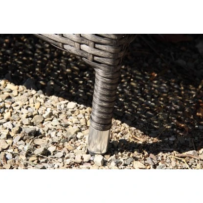 Acamp Set 2x Armsessel Ciro 58 Cm X 58 Cm X 108 Cm Grau-Taupe 12 Acamp Set 2x Armsessel Ciro 58 Cm X 58 Cm X 108 Cm Grau-Taupe – Bild 12