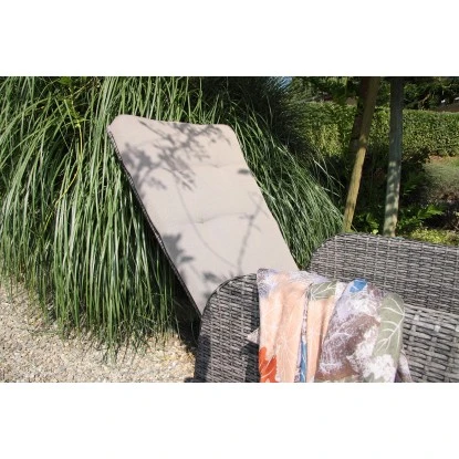 Acamp Set 2x Armsessel Ciro 58 Cm X 58 Cm X 108 Cm Grau-Taupe 11 Acamp Set 2x Armsessel Ciro 58 Cm X 58 Cm X 108 Cm Grau-Taupe – Bild 11