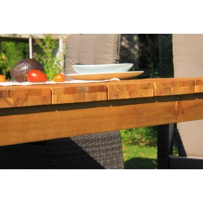 Acamp Set 4x Armsessel Ciro 1x Tisch Old Java 180 Cm X 90 Cm Grau-Teak 12 Acamp Set 4x Armsessel Ciro 1x Tisch Old Java 180 Cm X 90 Cm Grau-Teak – Bild 12