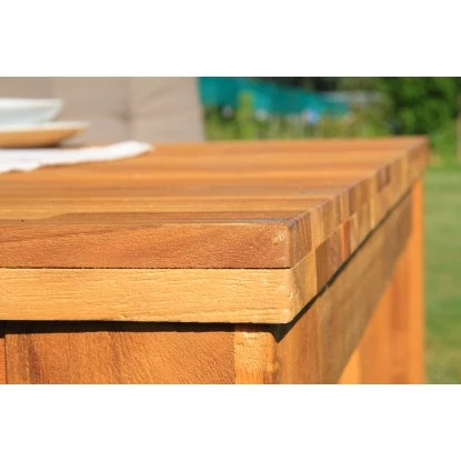 Acamp Set 4x Armsessel Ciro 1x Tisch Old Java 180 Cm X 90 Cm Grau-Teak 13 Acamp Set 4x Armsessel Ciro 1x Tisch Old Java 180 Cm X 90 Cm Grau-Teak – Bild 13