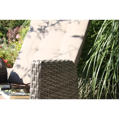 Acamp Set 4x Armsessel Ciro 1x Tisch Old Java 180 Cm X 90 Cm Grau-Teak 19 Acamp Set 4x Armsessel Ciro 1x Tisch Old Java 180 Cm X 90 Cm Grau-Teak – Bild 19