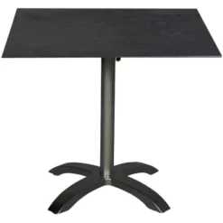 Acamp Set 2x Sessel New York 1x Tisch Acaplan 80 Cm X 80 Cm Grau-Weiß -Vitavia Verkäufe 4013556501224 4138 03