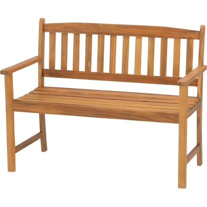 Acamp Gartenbank Woody 2-Sitzer Teak FSC® 1 Acamp Gartenbank Woody 2-Sitzer Teak FSC®