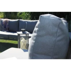 Acamp Loungegruppe Paros Anthrazit-Teak FSC® -Vitavia Verkäufe 4013556562706 4393 16