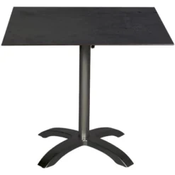 Acamp HPL Tisch Acaplan 80 Cm X 80 Cm Anthrazit-Cemento -Vitavia Verkäufe 4013556563611 4467 09