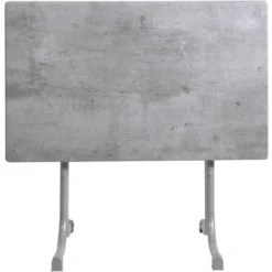 Acamp Tisch Boulevard 120 Cm X 80 Cm Platin-Cemento -Vitavia Verkäufe 4013556566827 4561 02